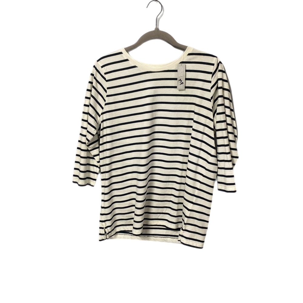 Lands End Womens Petite Stripe Top, XSP, SP, MP, NEW WITH TAGS